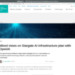 OpenAI との Stargate AI インフラ計画に対するさまざまな意見 | TechTarget