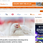 米国の家禽研究者がブロイラーの活動指数を分析する AI を開発 | The Poultry Site