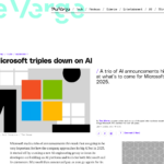 マイクロソフトが AI に 3 倍の力を入れる – The Verge