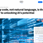 AI の可能性を引き出す鍵はコードである理由 | 世界経済フォーラム