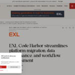 EXL Code Harbor がプラットフォーム移行、データ ガバナンス、ワークフロー評価を効率化 | CIO