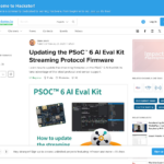 PSoC™ 6 AI 評価キット ストリーミング プロトコル ファームウェアの更新 – Hackster.io