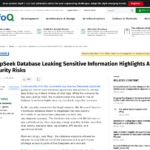 DeepSeek データベースの機密情報漏洩が AI セキュリティリスクを浮き彫りに – InfoQ