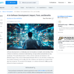 ソフトウェア開発における AI: ツール、メリット、トレンド