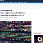 業界の変化によりソフトウェアエンジニアリングの求人数が 5 年ぶりの低水準に | TechSpot