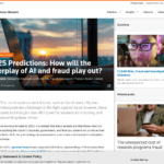 2025 年の予測: AI と詐欺の相互作用はどのように展開されるか? – Thomson Reuters Institute
