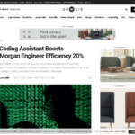 AI コーディング アシスタントが JP モルガンのエンジニアの効率を 20% 向上