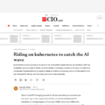 Kubernetes を利用して AI の波に乗る、CIO ニュース、ET CIO