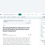 ヘルスケアの独占を打破: iFrame.AI が社内コーディング技術でサイバー脅威に取り組む方法
