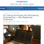 AI コーディング アシスタントはエンジニアリングを変革する — エンジニアに取って代わるものではない – The New Stack