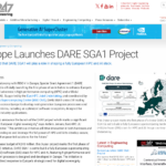 ヨーロッパが DARE SGA1 プロジェクトを開始 – Digital Engineering 24/7