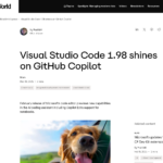 Visual Studio Code 1.98 が GitHub Copilot で輝く | InfoWorld