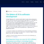ソフトウェア開発におけるAIの未来